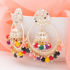 Sheesh Chandbali Jhumka