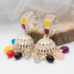 Navya Jhumka - Multicolor