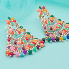 Multicolour Beads Earrings